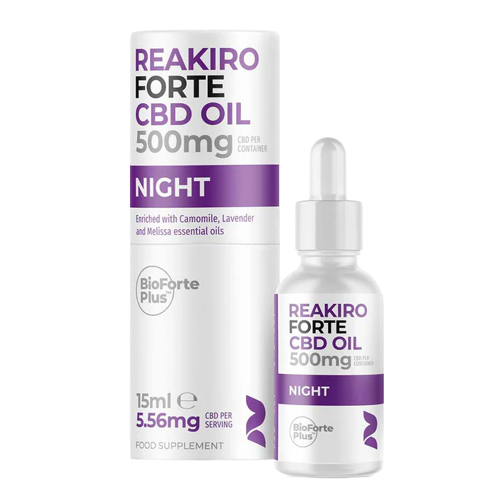 Reakiro Forte Night CBD olaj 500 mg