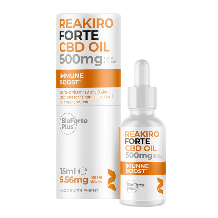 Reakiro Forte Immune Boost CBD olaj 500 mg