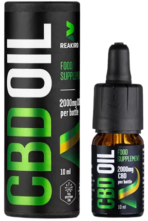 Reakiro CBD olaj 20% 2000 mg | Teljes Spektrumú 10 ml