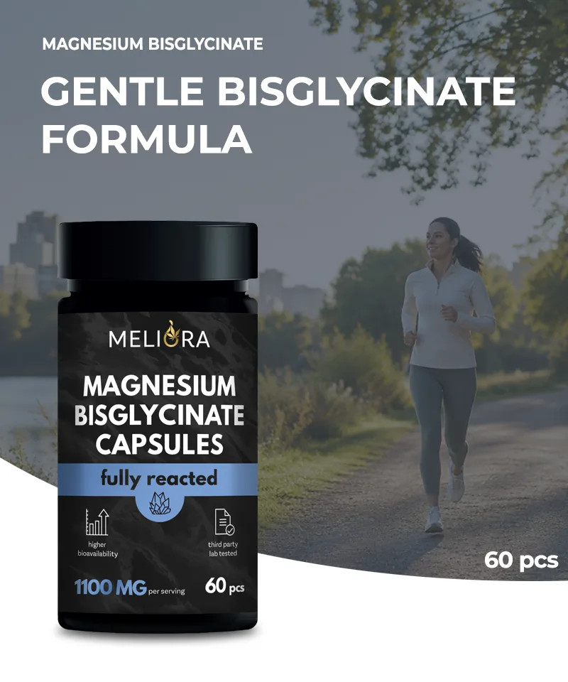 Meliora Magnézium-biszglicinát kapszula | 60 db