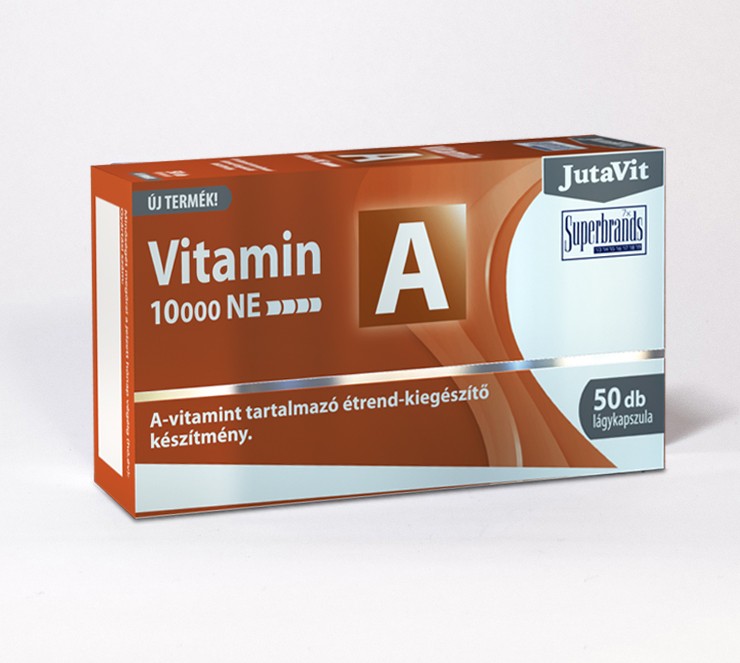 JutaVit A-vitamin 10000 NE 50 db