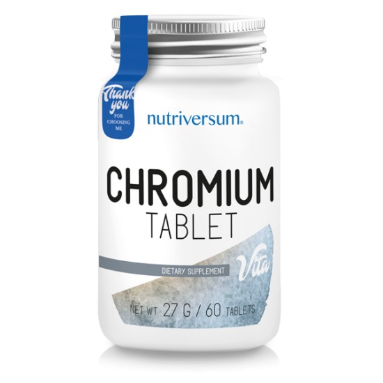 Nutriversum Chromium - 60 db