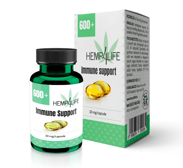 Hemp4Life Immune Support kapszula 600 mg 60 db