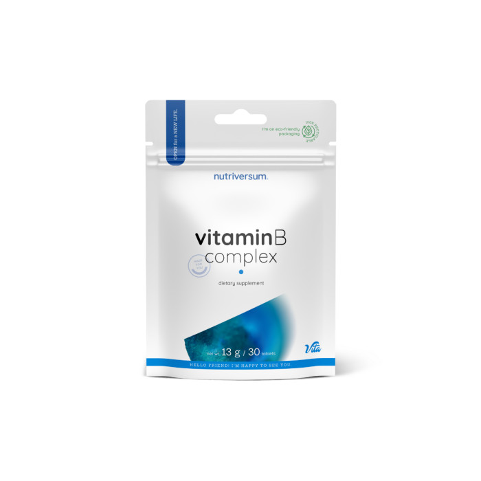 Nutriversum B-vitamin Complex - 30 db